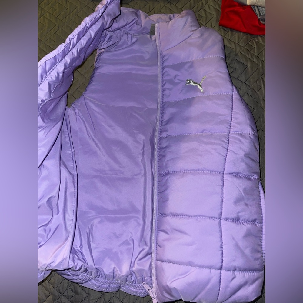 Girls puma puffer jacket